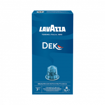 Lavazza DEK Delicato 7, koffeinfrei, Nespresso kompatibel, 10 Aluminium Kaffeekapseln, 58g